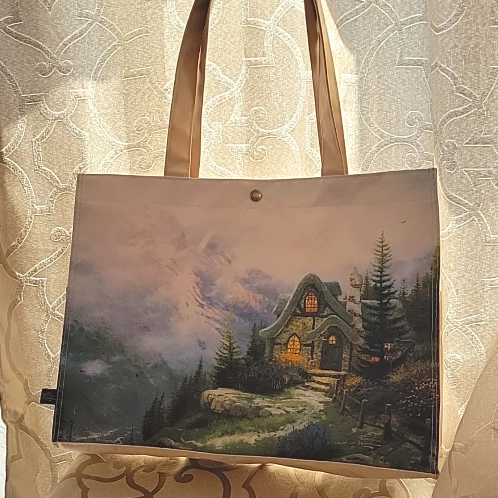 Thomas Kinkade Tote - Picture 2 of 13